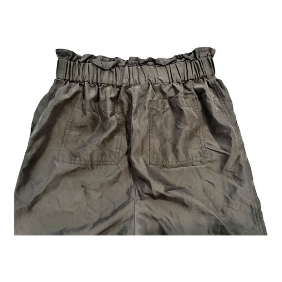 Prologue High-Waisted Paperbag Pants Casual Black Cinched Waist Business Small - Picture 7 of 7